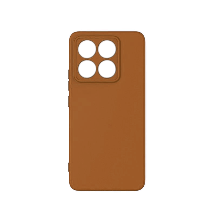 TPU Back Cover For Xiaomi 15T - Color : Brown