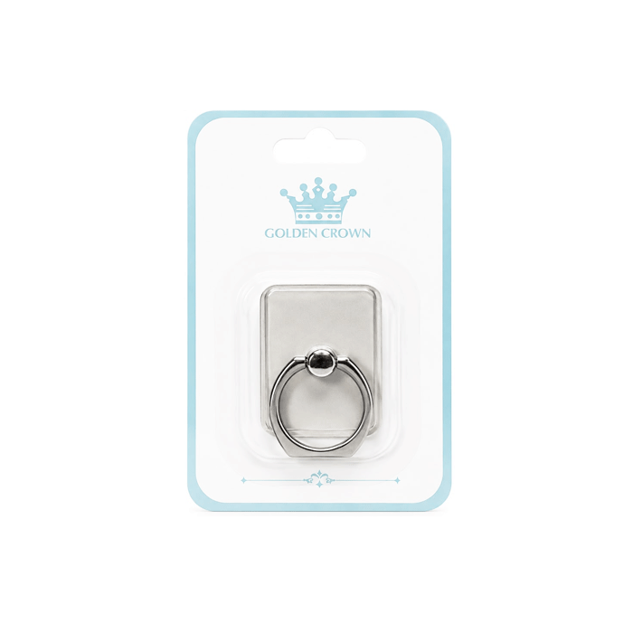 Ring bracket phone holder - Color : Clear