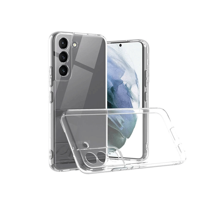 Back Cover 2mm For Samsung Galaxy S22 Plus - Color : Clear