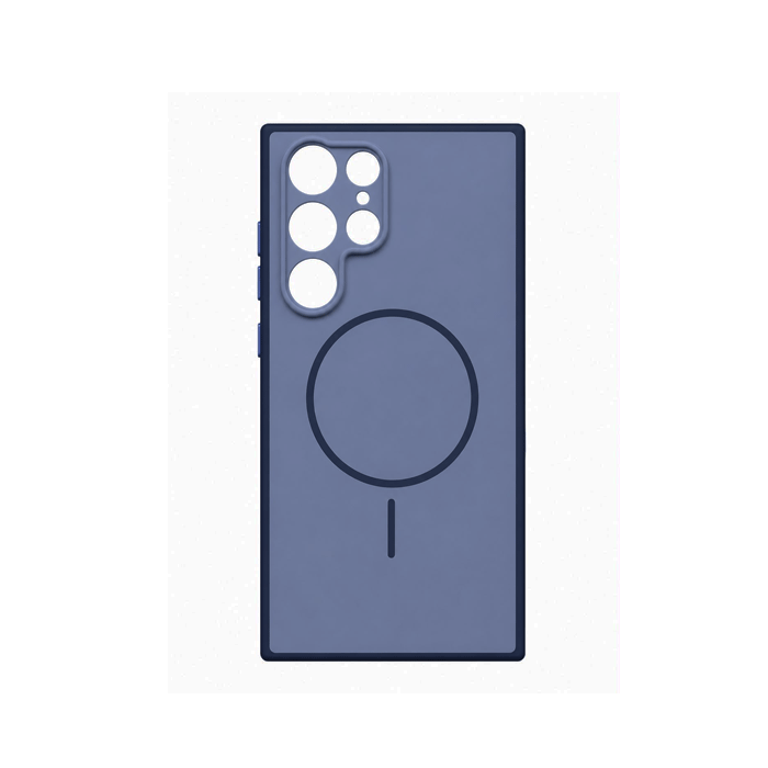 Magsafe Back Cover HQ For Samsung Galaxy S25 Ultra - Color : Dark Blue