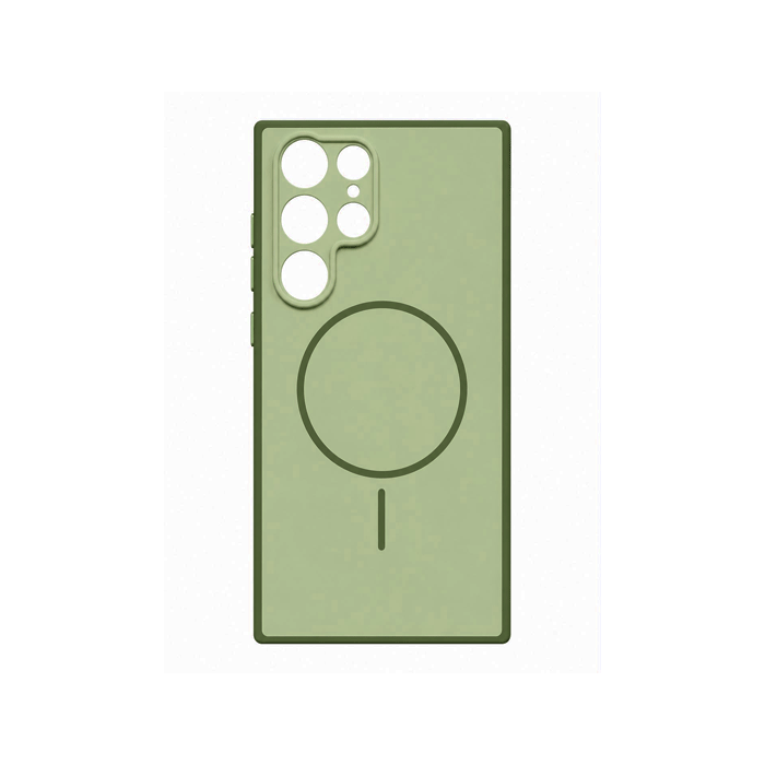 Magsafe Back Cover HQ For Samsung Galaxy S25 Ultra - Color : Green