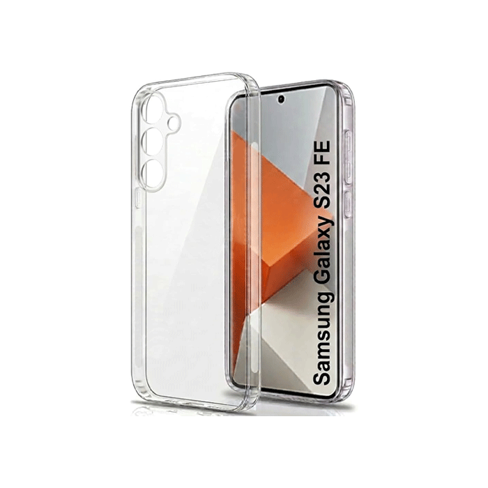Back Cover 2mm For Samsung Galaxy S23 FE - Color : Clear