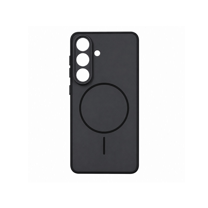 Magsafe Back Cover HQ For Samsung Galaxy S26 - Color : Black