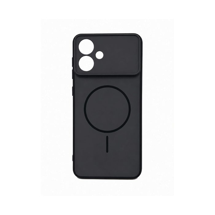 Magsafe Back Cover HQ For Samsung Galaxy S26 Edge - Color : Black