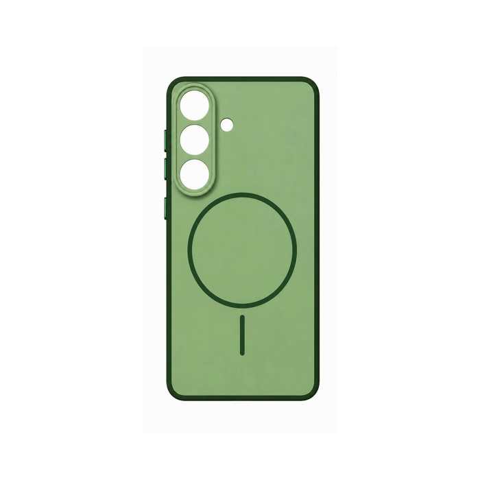 Magsafe Back Cover HQ For Samsung Galaxy S26 Plus - Color : Green