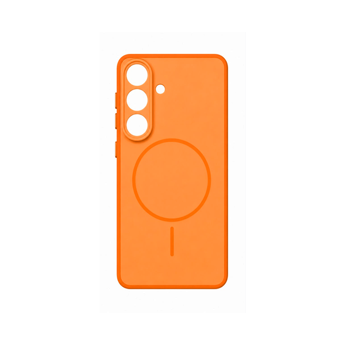 Magsafe Back Cover HQ For Samsung Galaxy S26 Plus - Color : Orange