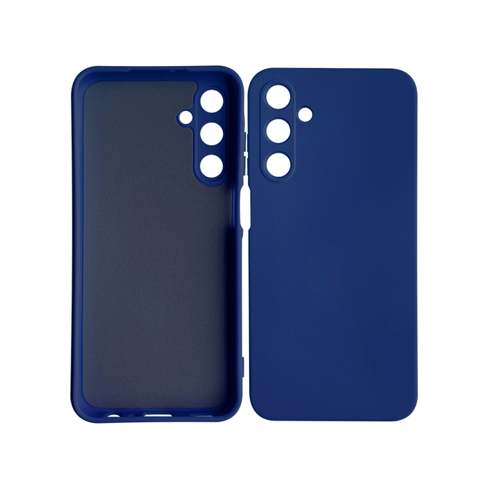Soft HQ Back Cover For Samsung Galaxy A55 - Color : Dark Blue