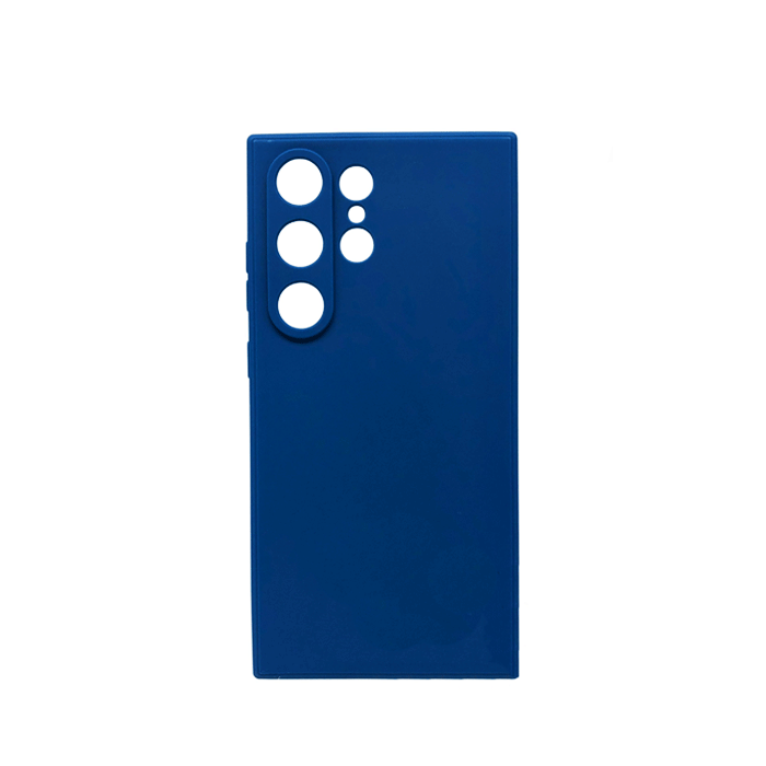 Soft HQ Back Cover For Samsung Galaxy S25 Ultra - Color : Dark Blue