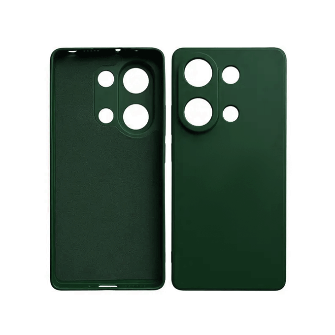 Soft HQ Back Cover For Xiaomi Redmi Note 13 Pro 4G - Color : Dark Green
