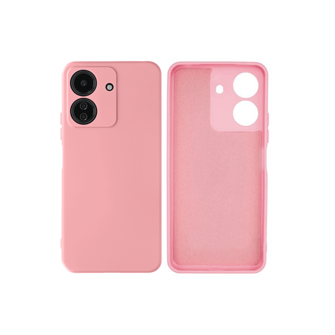 Soft HQ Back Cover For Xiaomi Redmi 13C 4G / Poco C65 - Color : Pink