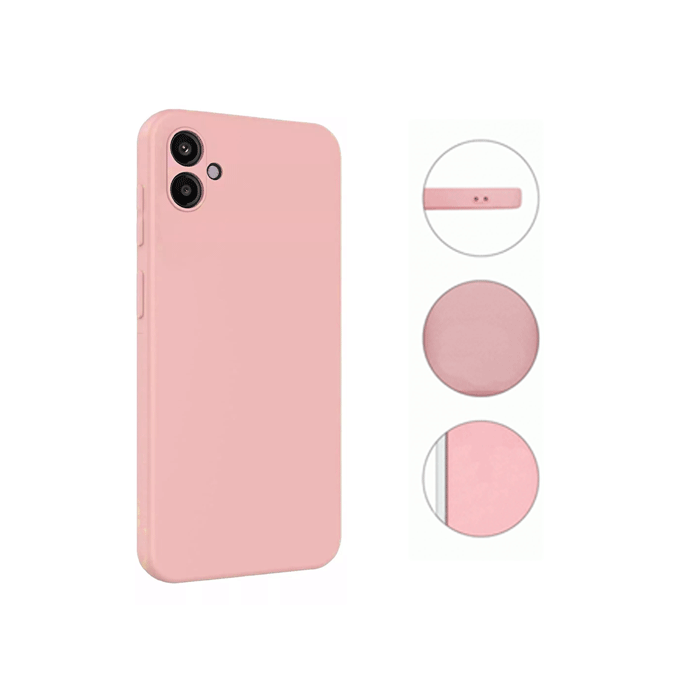Soft HQ Back Cover For Samsung Galaxy A06 - Color : Pink