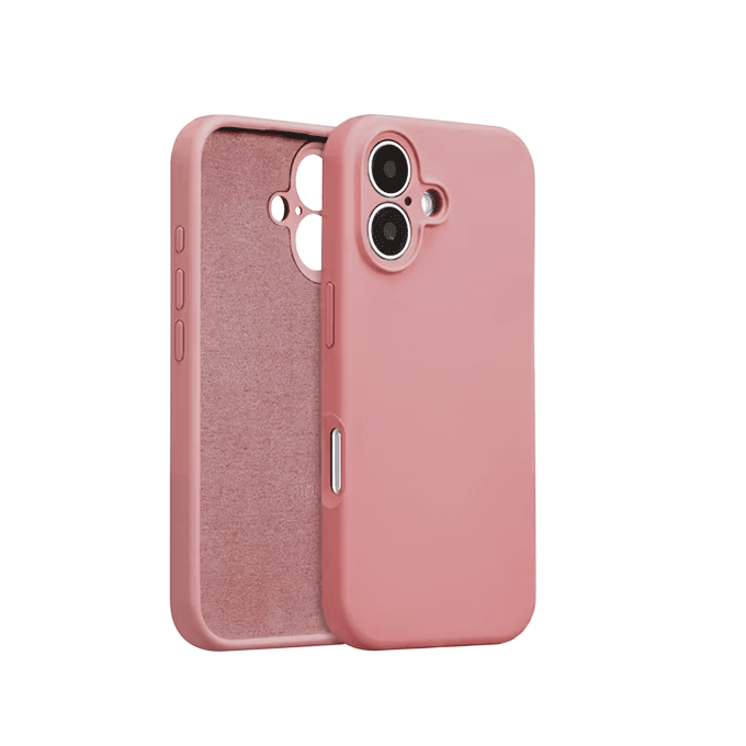 Soft HQ Back Cover For IPhone 16 Plus - Color : Pink