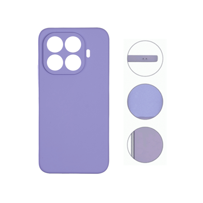 Soft HQ Back Cover For Xiaomi 15T - Color : Purple