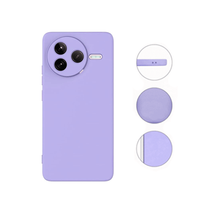 Soft HQ Back Cover For Xiaomi Poco F7 Pro - Color : Pink