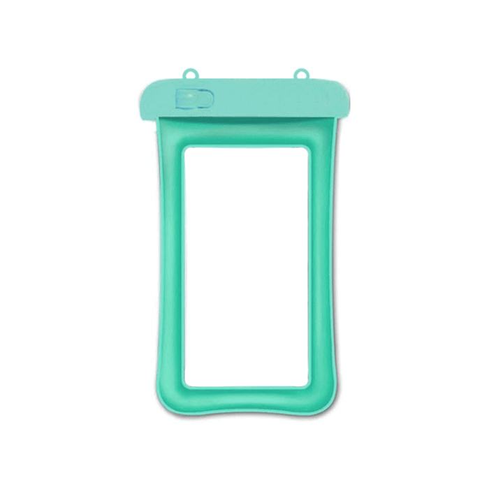 IPX8 Universal Waterproof Bag for Phones Easy Use UnderWater - Color: Turquoise