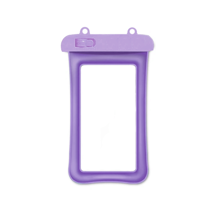 IPX8 Universal Waterproof Bag for Phones Easy Use UnderWater - Color: lilac