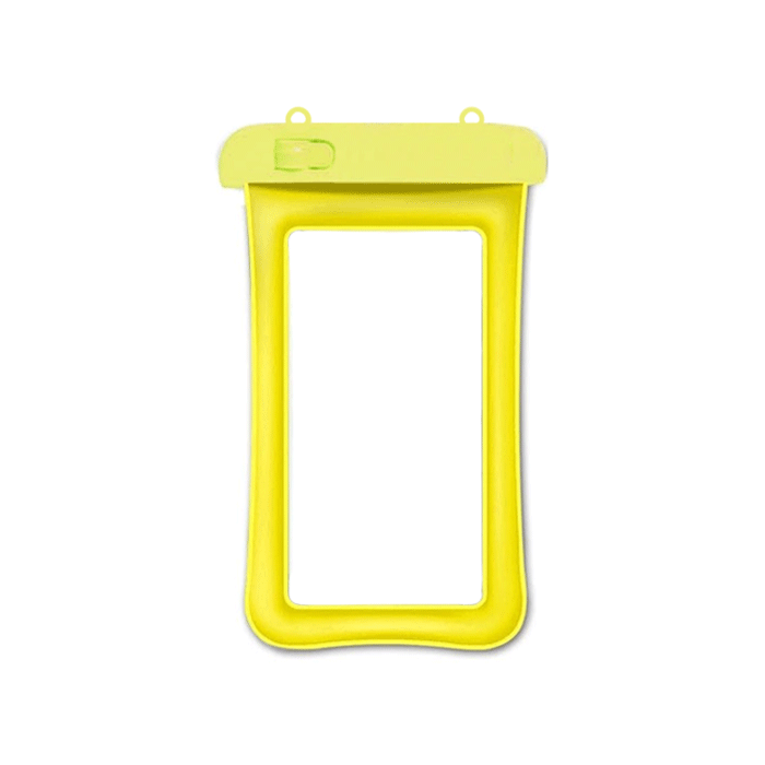 IPX8 Universal Waterproof Bag for Phones Easy Use UnderWater - Color: Yellow