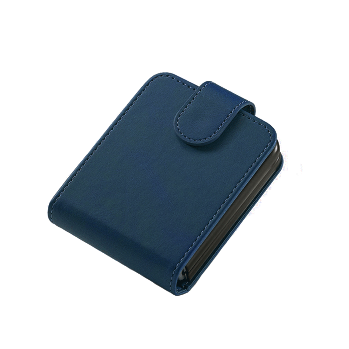 Book Case With Clip For Samsung Galaxy Z Flip 5 - Color : Blue