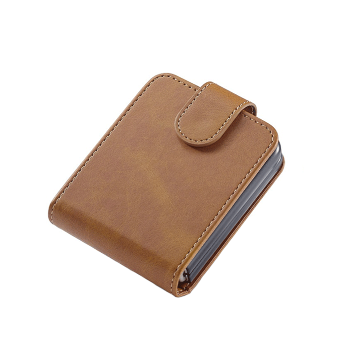 Book Case With Clip For Samsung Galaxy Z Flip 5 - Color : Brown